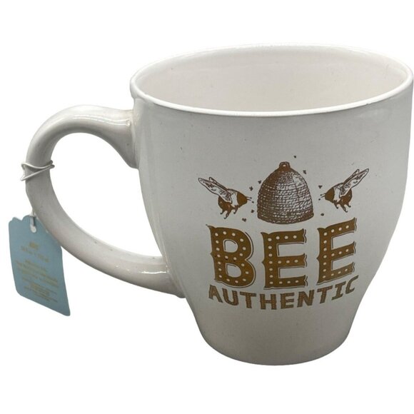 Bee collection honey bee mug 24 fl oz home essentials bee authentic picture READ - Picture 1 of 6